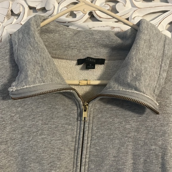 J.Crew oversized zip up sweater with pockets - Picture 3 of 4